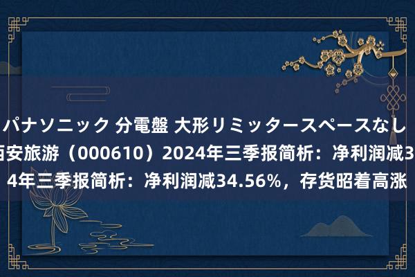 パナソニック 分電盤 大形リミッタースペースなし 露出・半埋込両用形 西安旅游（000610）2024年三季报简析：净利润减34.56%，存货昭着高涨